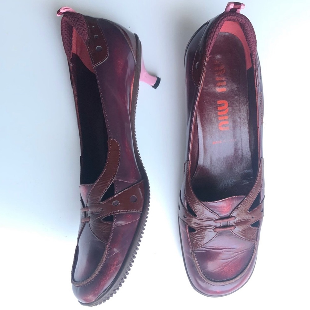 Miu Miu Shoes Prada Loafer heels